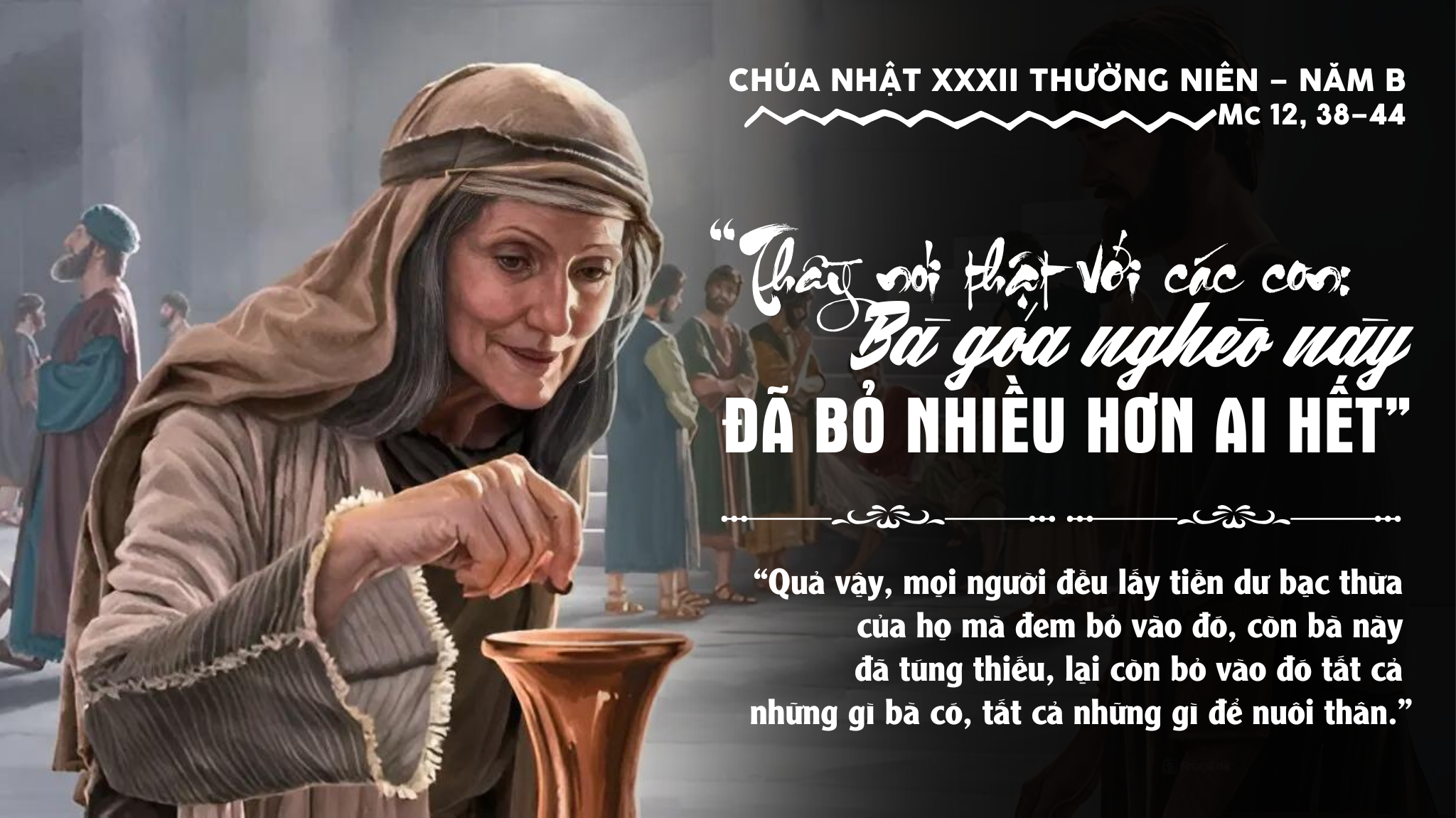 Chúa Nhật Tuần XXXII Thường Niên - Lm. Vinh-sơn Nguyên Hòa, SSS